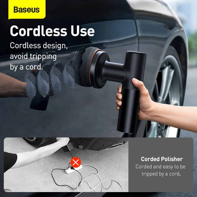 Adjestable Car Polisher Wireless Electric  Auto Polish Waxing Machine