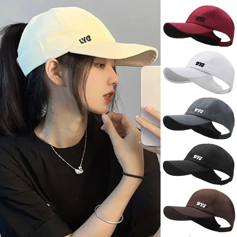 Summer Long Brim Sunhat Women Sun Hats