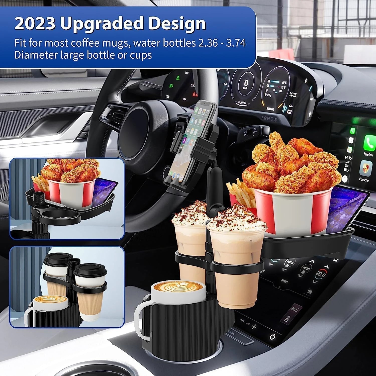 Car Cup Holder Tray