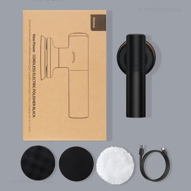 Adjestable Car Polisher Wireless Electric  Auto Polish Waxing Machine