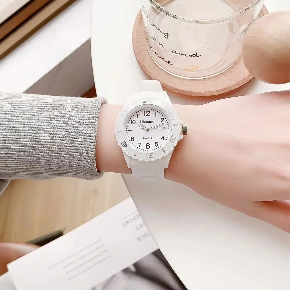 Kids Exam Watch Girls Boys Elementary School Waterproof Watch